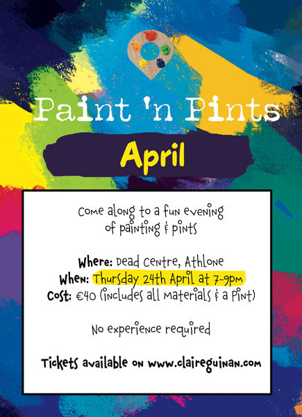 Art class in Athlone, Co Westmeath