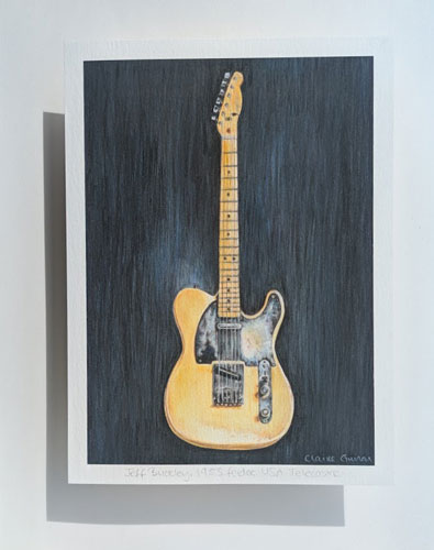 Jeff Buckley's Guitar Giclée Print
