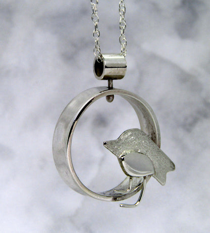 Robin jewellery - silver - handmade - Irish designer