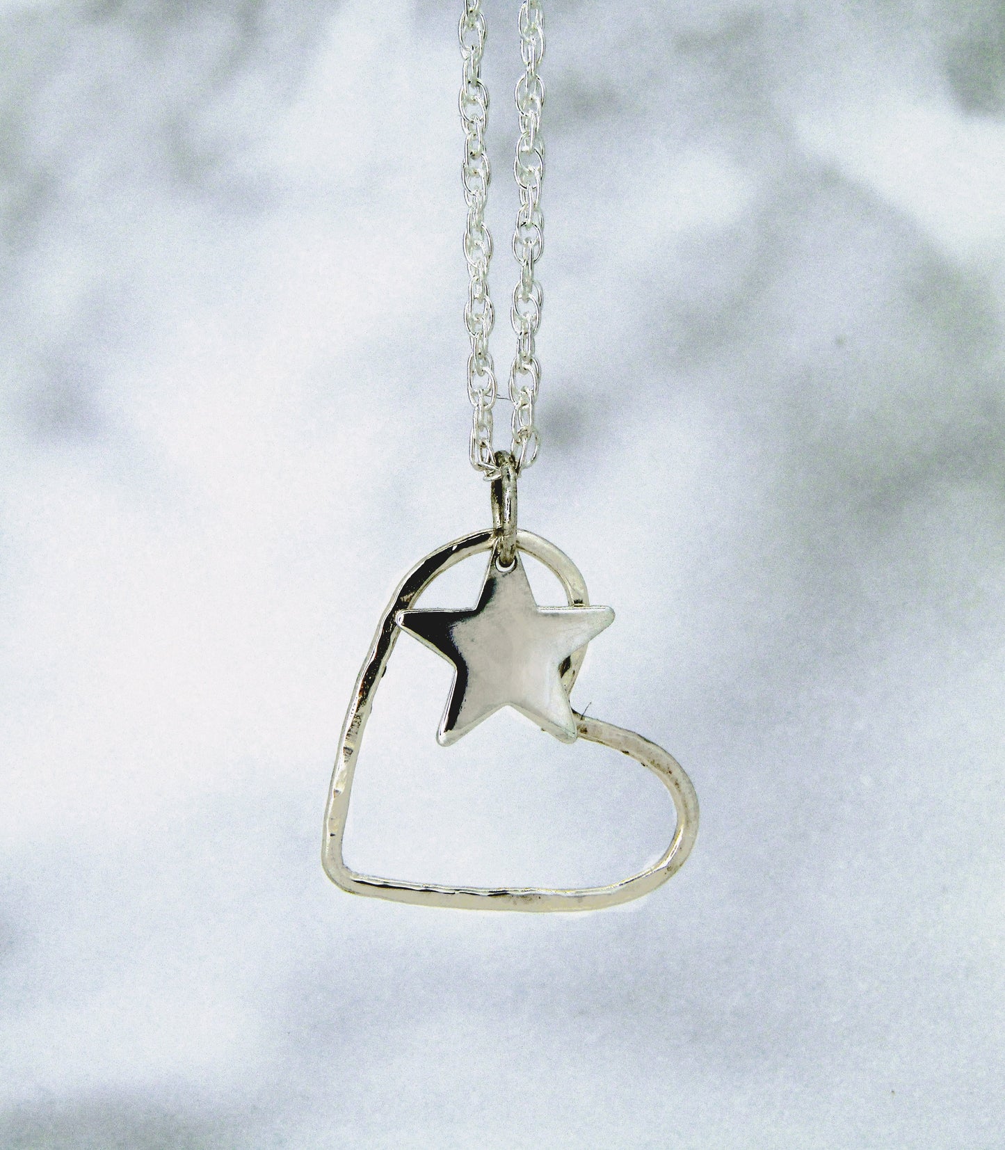 I was lost until I found you Pendant: Handcrafted Silver Pendant