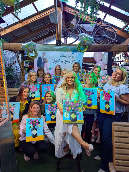 hen parties Ireland painting class