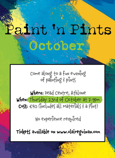 Octobers Paint n Pints in Athlone