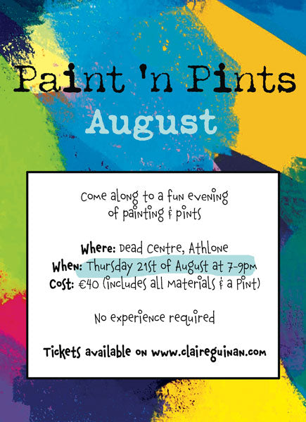 Augusts Paint n Pints in Dead Centre Brewery in Athlone