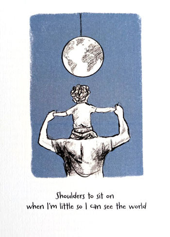 Grandad's Shoulders Print