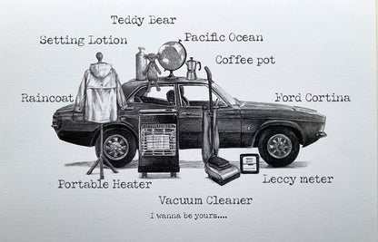 I wanna be yours Print