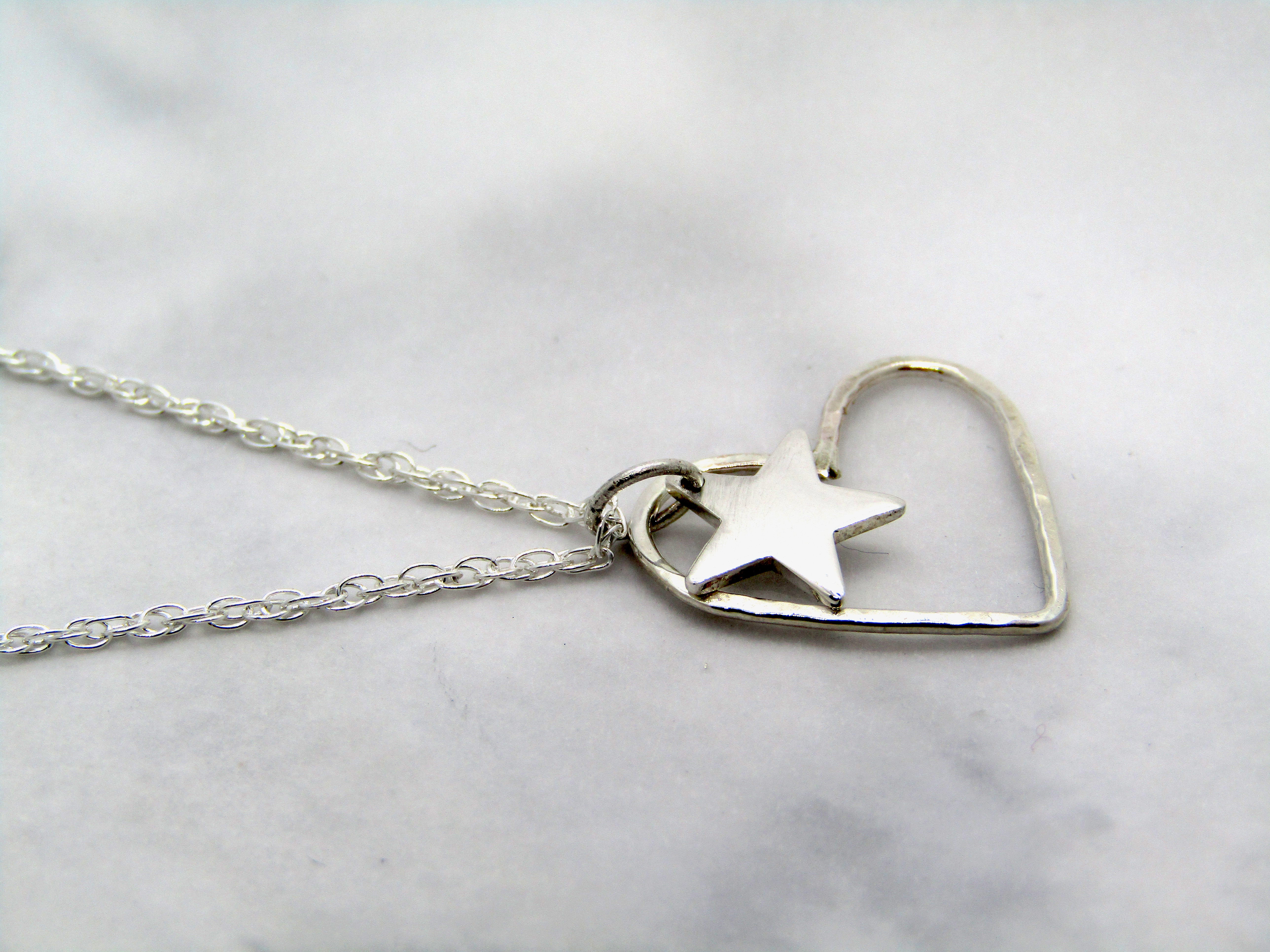 I was lost until I found you Pendant: Handcrafted Silver Pendant