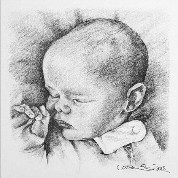 Commission a baby drawing